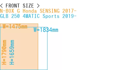 #N-BOX G Honda SENSING 2017- + GLB 250 4MATIC Sports 2019-